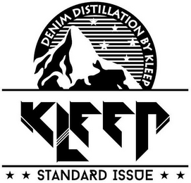 KLEEP DENIM DISTILLATION BY KLEEP STANDARD ISSUE logo