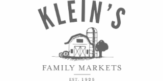 KLEIN'S FAMILY MARKETS EST. 1925 logo