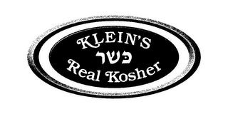 KLEIN'S REAL KOSHER logo