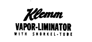 KLEMM VAPOR-LUMINATOR WITH SNORKELTUBE logo