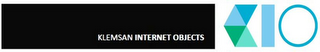 KLEMSAN INTERNET OBJECTS KIO logo