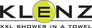 KLENZ XXL SHOWER IN A TOWEL logo