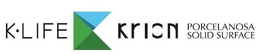 K·LIFE KRION PORCELANOSA SOLID SURFACE logo