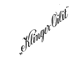 "KLINGER-OILIT" logo