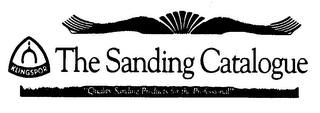KLINGSPOR THE SANDING CATALOGUE "QUALITY SANDING PRODUCTS FOR THE PROFESSIONAL" logo