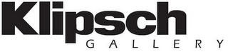 KLIPSCH G A L L E R Y logo