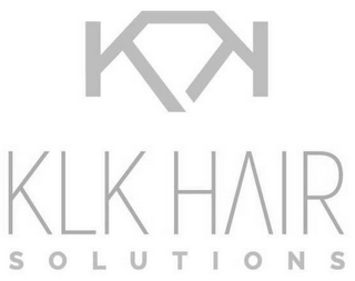 KLK HAIR SOLUTIONS logo