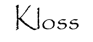 KLOSS logo