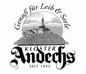 KLOSTER ANDECHS SEIT 1455 GENUß FÜR LEIB & SEELE logo