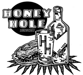 KLU EST. 1999 HH HONEY HOLE SANDWICHES logo