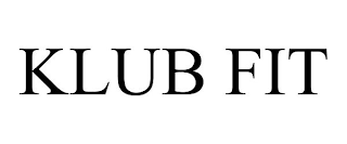KLUB FIT logo