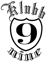 KLUBB 9 NINE logo