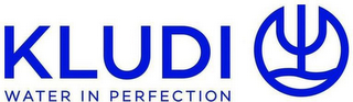 KLUDI WATER IN PERFECTION logo
