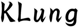 KLUNG logo