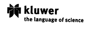 KLUWER THE LANGUAGE OF SCIENCE logo