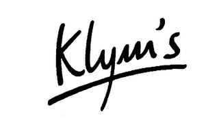 KLYM'S logo