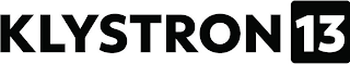 KLYSTRON 13 logo