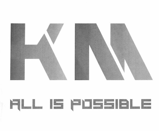 KM ALL IS POSSIBLE logo
