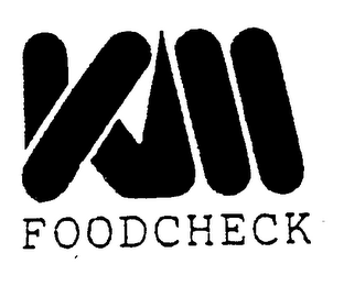 KM FOODCHECK logo