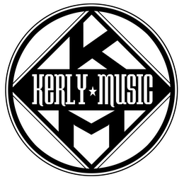 KM KERLY MUSIC logo