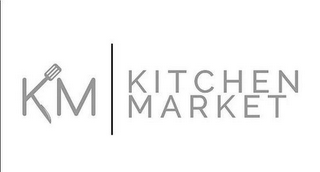 KM KITCHEN MARKET logo