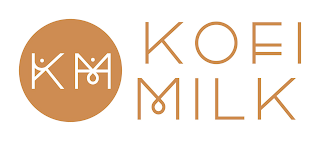 (KM) KOFI MILK logo