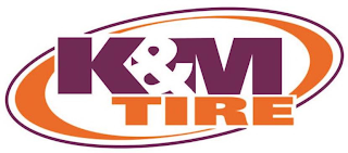 K&M TIRE logo