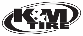K&M TIRE logo