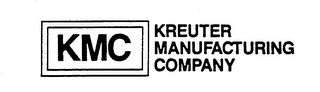 KMC KREUTER MANUFACTURING COMPANY logo