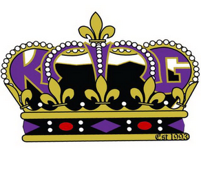 KMG EST 1993 logo