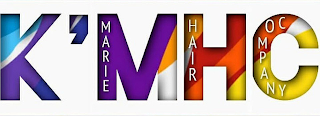 K'MHC K'MARIE HAIR COMPANY logo