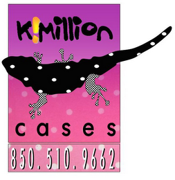 K!MILLION C A S E S 850 . 510 . 9662 logo