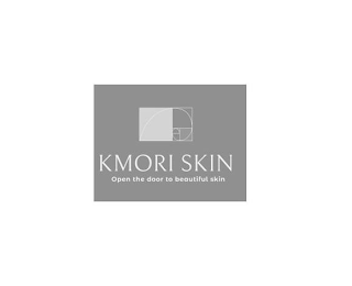 KMORI SKIN OPEN THE DOOR TO BEAUTIFUL SKIN logo