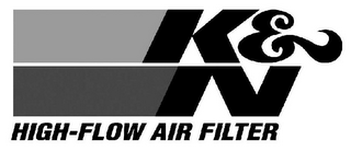 K&N HIGH-FLOW AIR FILTER logo
