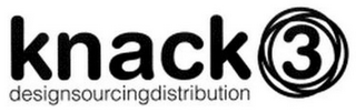 KNACK 3 DESIGNSOURCINGDISTRIBUTION logo