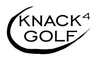 KNACK 4 GOLF logo