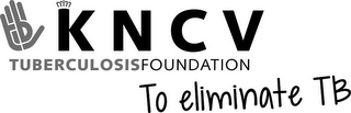 KNCV TUBERCULOSISFOUNDATION TO ELIMINATE TB logo
