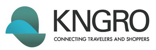 KNGRO CONNECTING TRAVELERS AND SHOPPERS logo