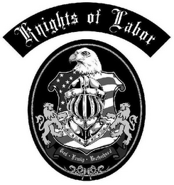 KNIGHTS OF LABOR GOD FAMILY BROTHERHOOD logo