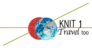 KNIT 1 TRAVEL TOO logo