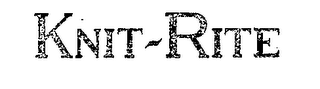 KNIT-RITE logo
