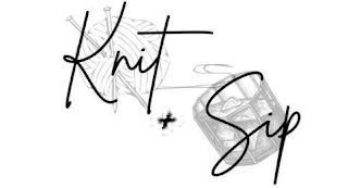 KNIT + SIP logo