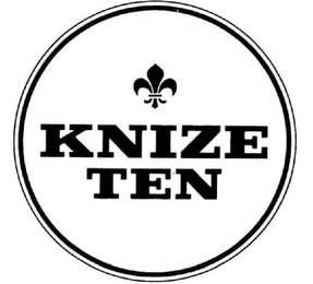 KNIZE TEN logo