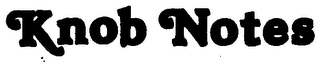 KNOB NOTES logo
