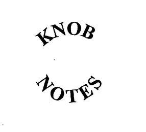 KNOB NOTES logo