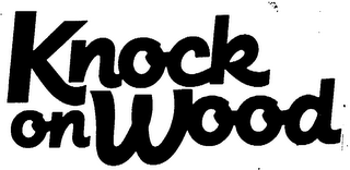 KNOCK ON WOOD logo