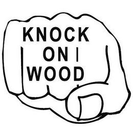 KNOCK ON WOOD logo