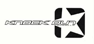KNOCK OUT BARRELS logo