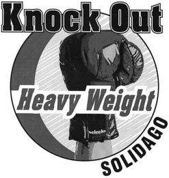 KNOCK OUT HEAVY WEIGHT SOLIDAGO logo