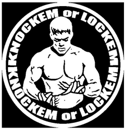 KNOCKEM OR LOCKEM KNOCKEM OR LOCKEM logo